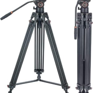 Cayer BV30L – Kamerastativ mit K3-Fluidkopf