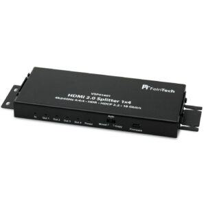 FeinTech VSP01401 - HDMI 2.0 Splitter 1 auf 4 Verteiler